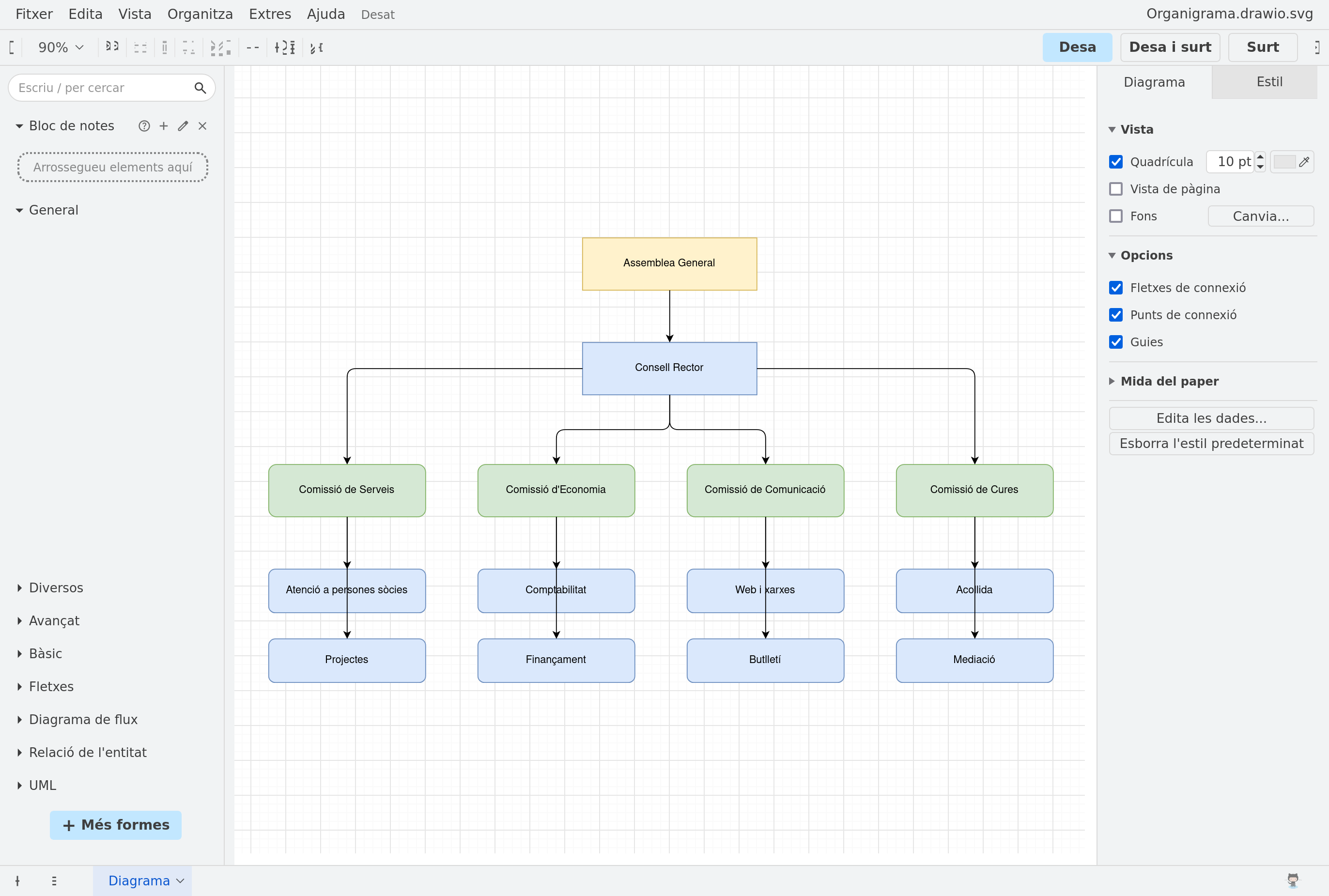 Diagrames &mdash; Captures de pantalla 2