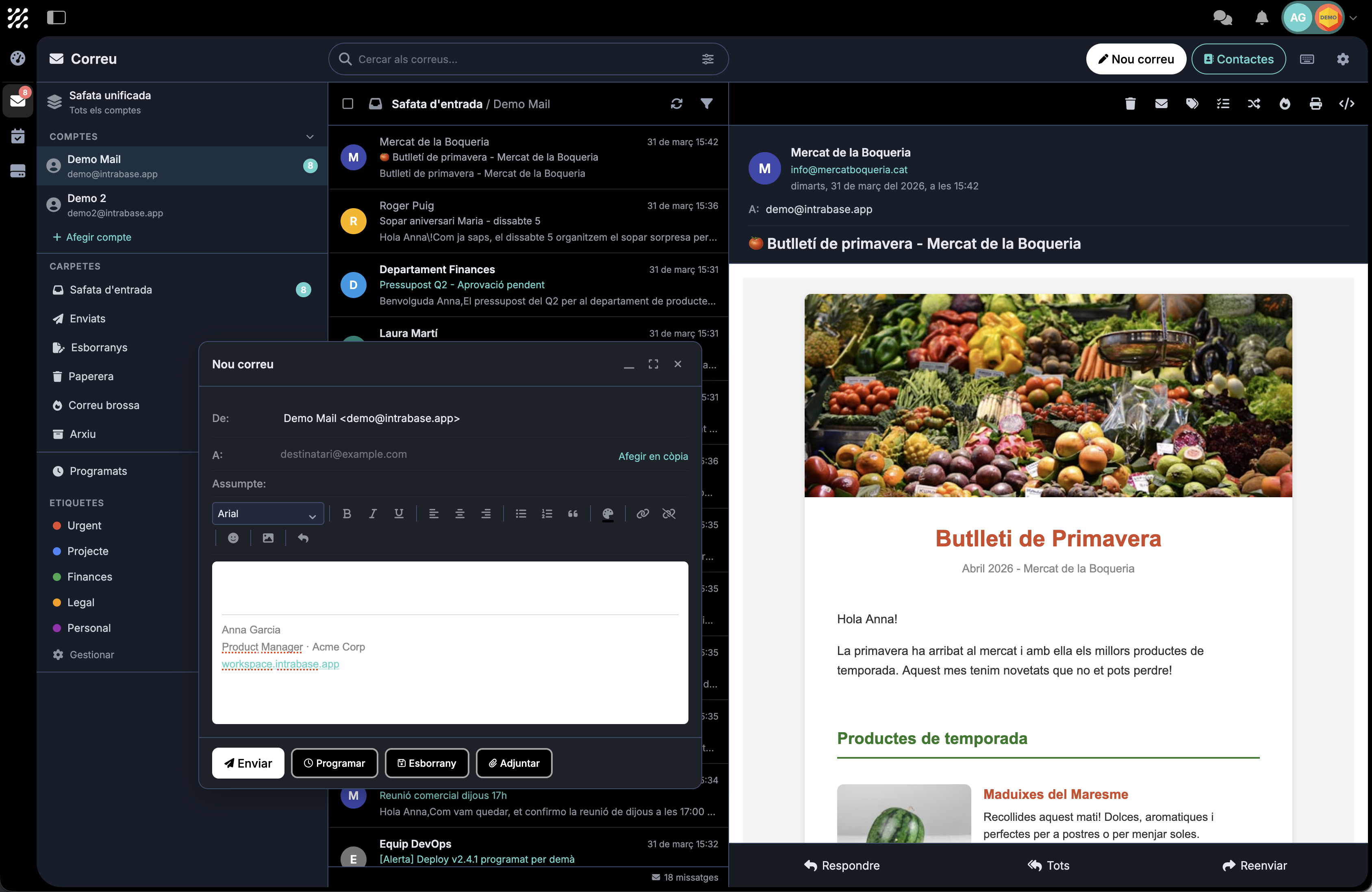 Email &mdash; Screenshots 2
