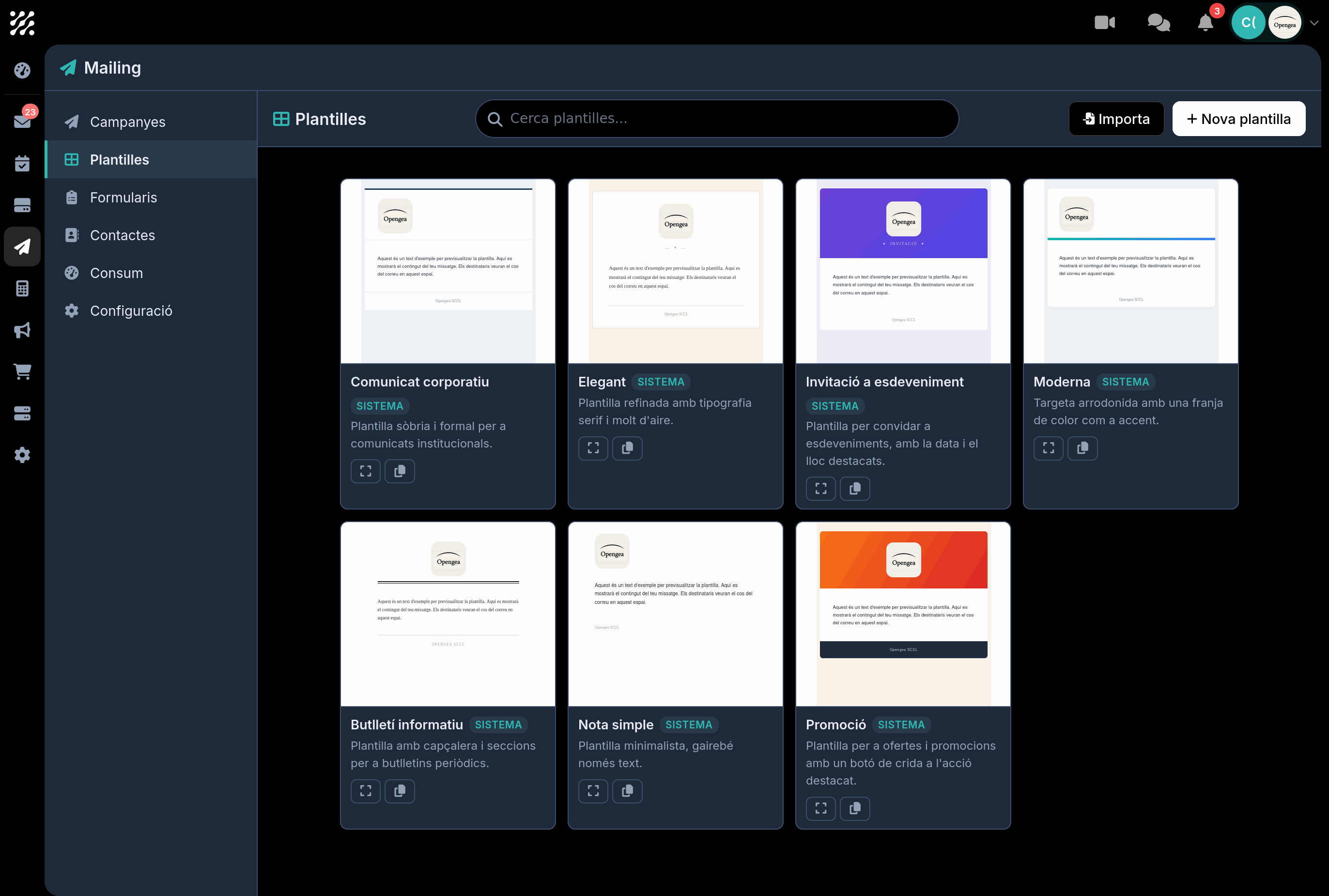 Email Marketing &mdash; Captures de pantalla 2