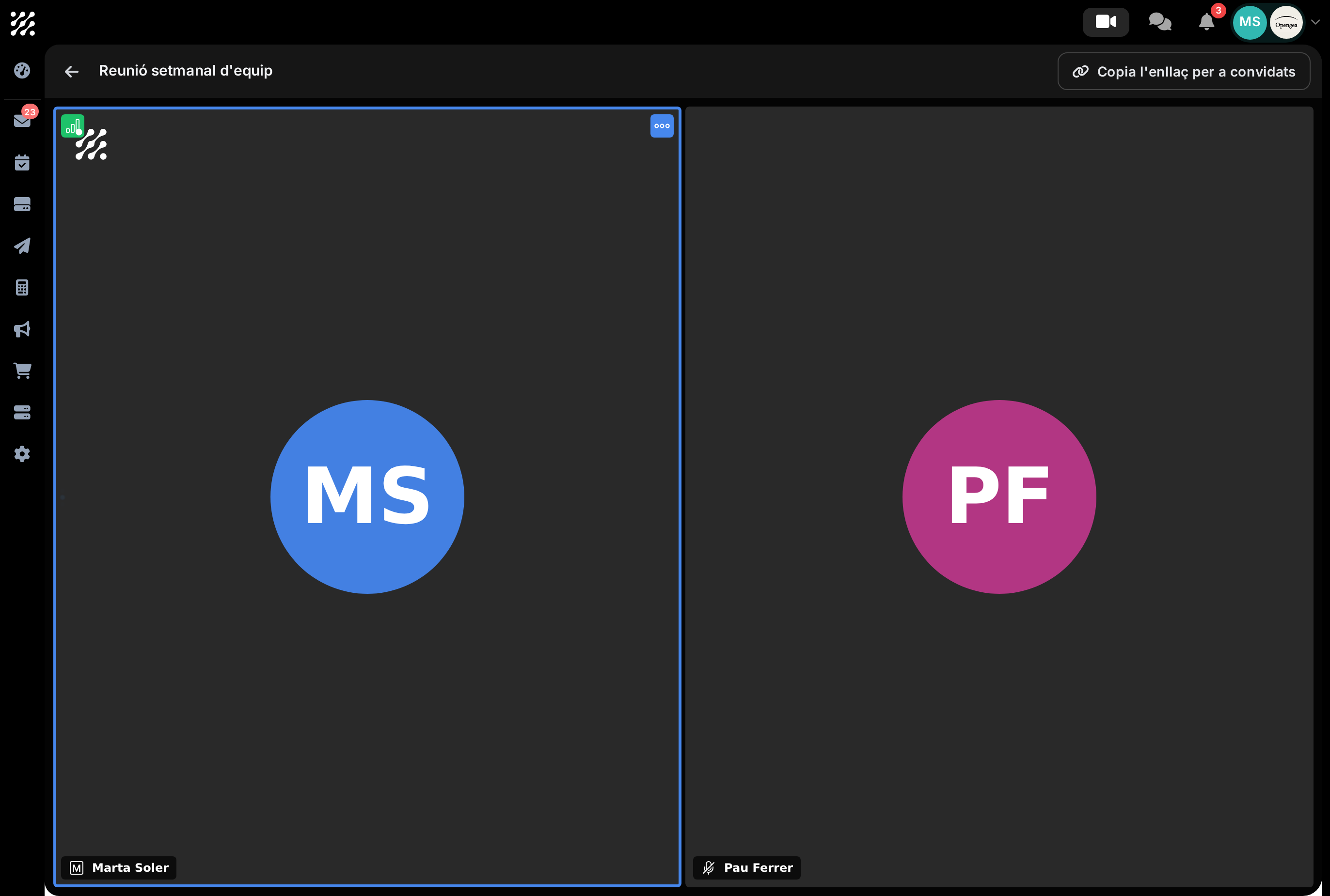 Meetings &mdash; Screenshots 1