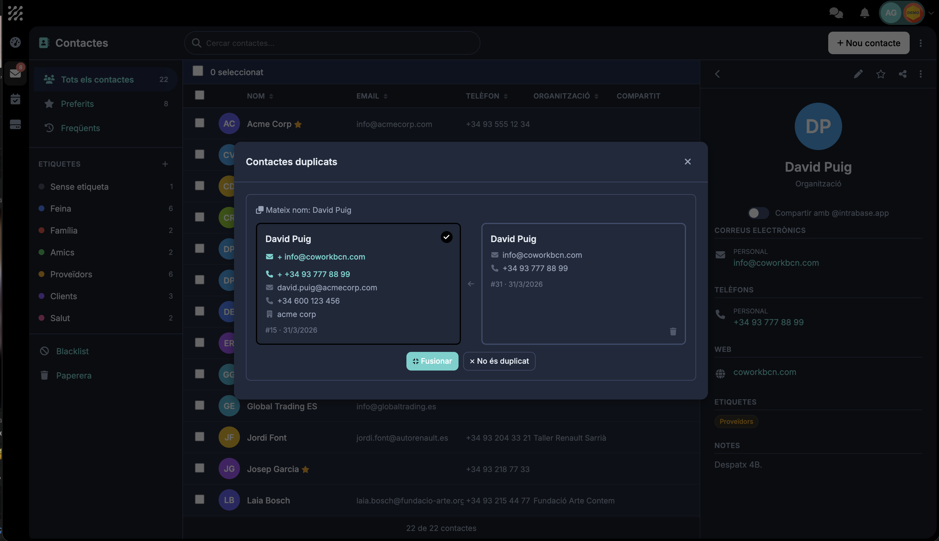 Contacts &mdash; Screenshots 2